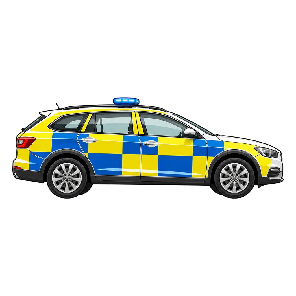 UK police car